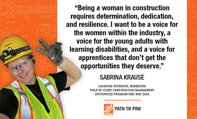 Home Depot Foundation and SkillPointe Foundation Announce $200,000 Scholarship Fund for Women Pursuing Construction Careers