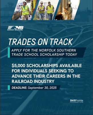 Norfolk Southern Launches Scholarship to Meet Rising Demand for Vocational Jobs